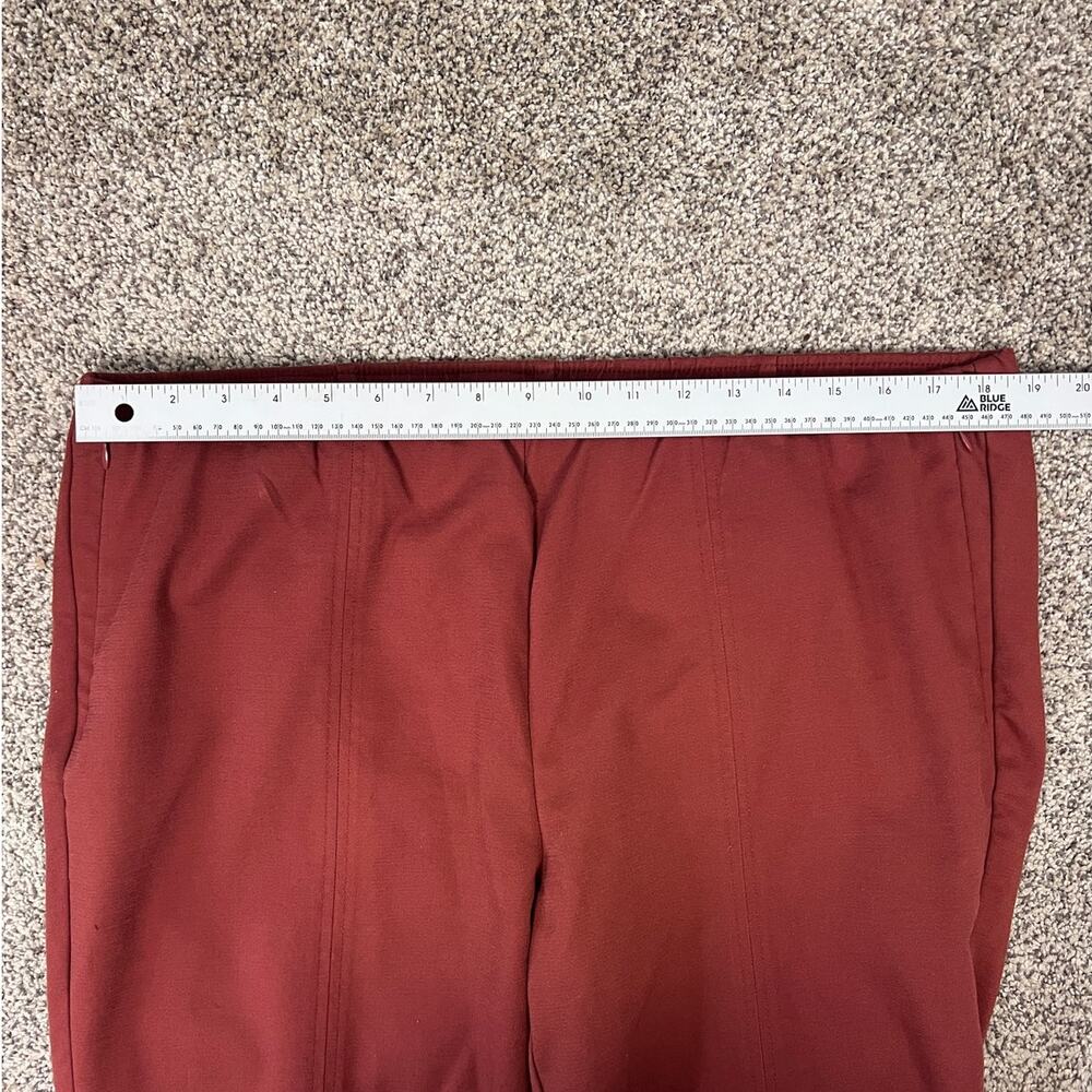 J. Jill Womens 18 Minimalist Career Office Staple Zip Pocket Cropped Pants - Picture 9 of 12